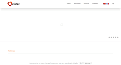 Desktop Screenshot of efacec.pt
